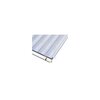 Partition lenghtways 75x600mm for drawer with front height 100-125mm (10p.)